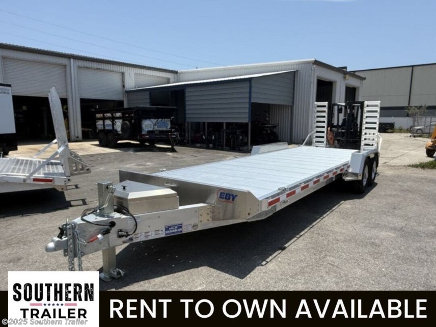 New 2025 EBY LP14K- 14K Low Pro 82X24 Aluminum Equipment Trailer 14K GVWR available in Englewood, Florida