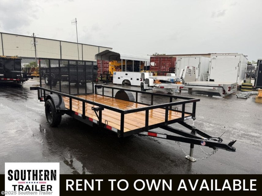 New 2025 Down 2 Earth 76X14 Tube Top Utility Trailer 2990 GVWR available in Englewood, Florida