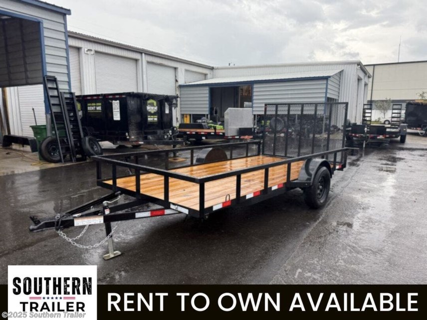 New 2025 Down 2 Earth 76X14 Tube Top Utility Trailer 2990 GVWR available in Englewood, Florida