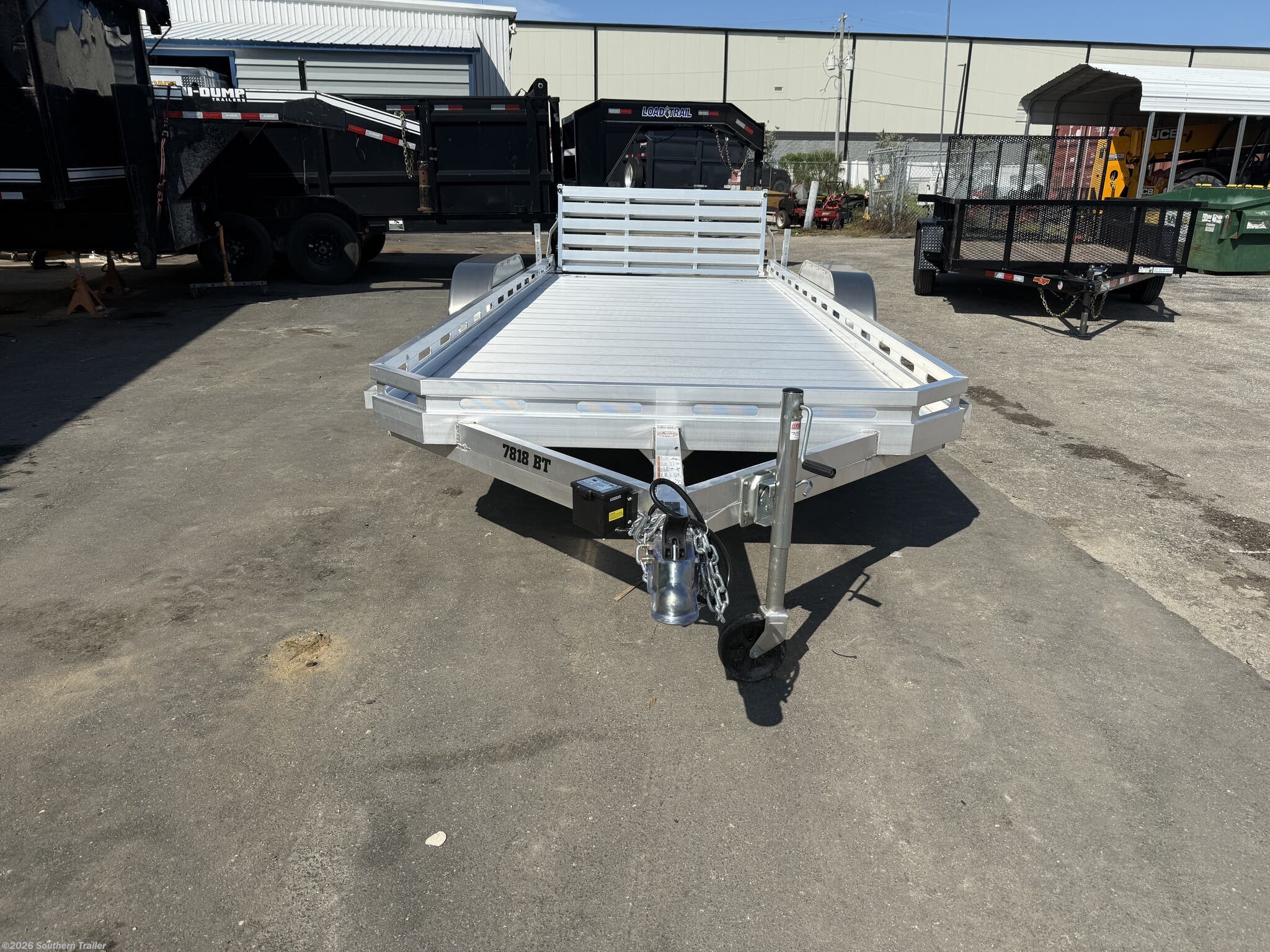 2026 7818TA-BT 18' Aluminum Utility Trailer 7K GVWR by Aluma from Southern Trailer in Englewood, Florida