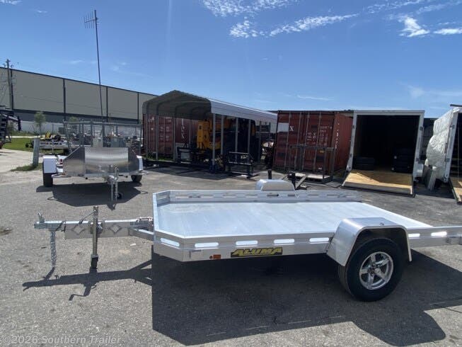 New 2026 Aluma 7712H-TILT 12' Tiltbed Aluminum Utility Trailer available in Englewood, Florida