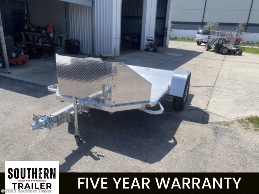 New 2026 Aluma MC2F Two Place Aluminum Motorcycle Folding Trailer available in Englewood, Florida