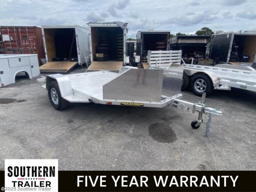 New 2026 Aluma MC210S-R 2 Place Aluminum Motorcycle Trailer available in Englewood, Florida