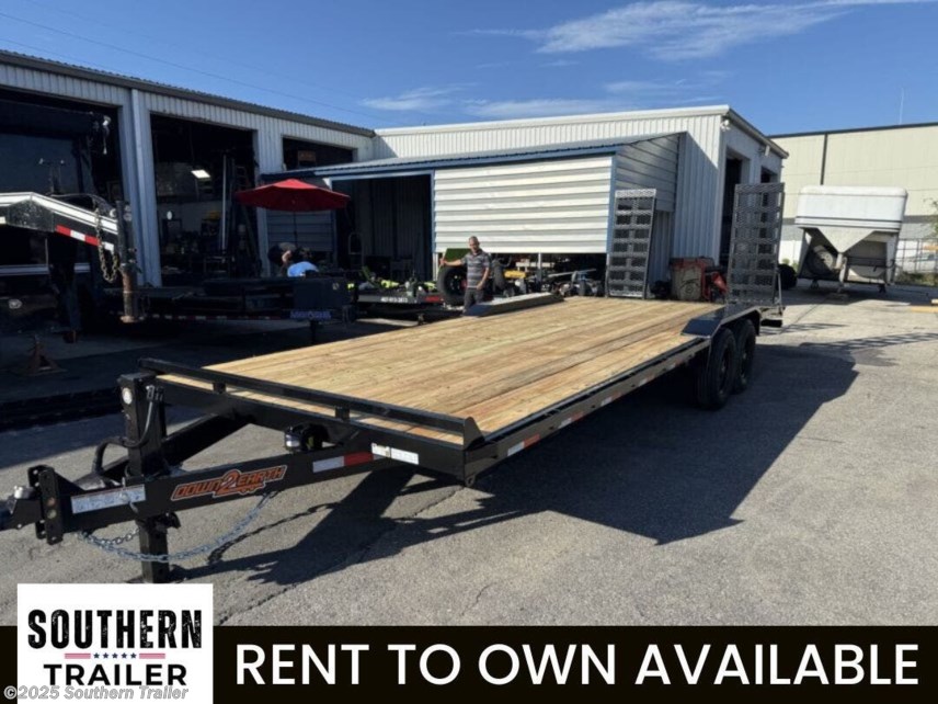 New 2025 Down 2 Earth 102X24 Drive Over Fender Equipment Trailer 14K GVW available in Englewood, Florida