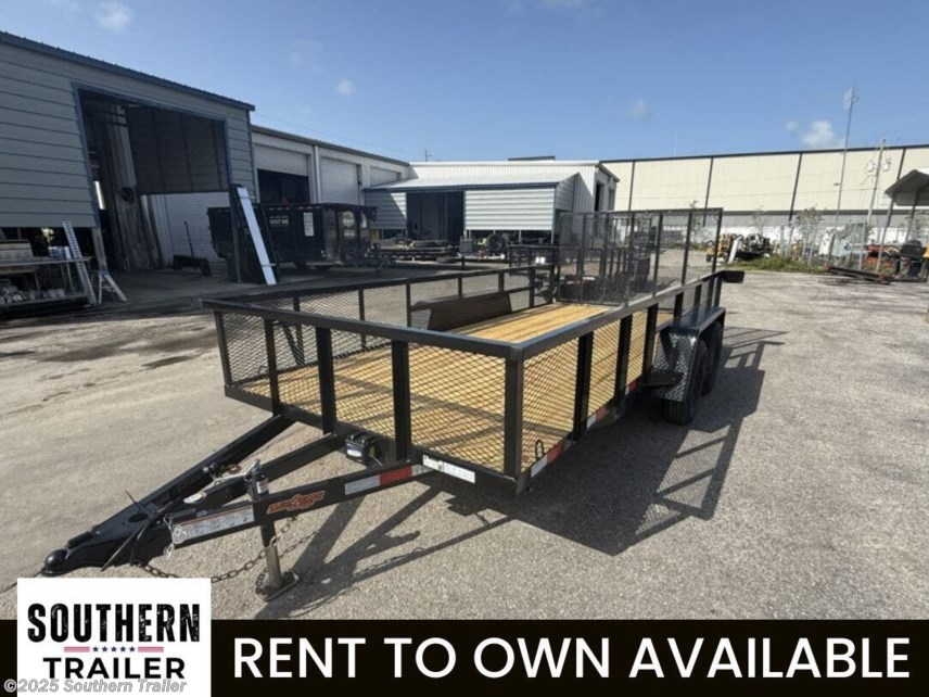 New 2025 Down 2 Earth 82X16 Tandem Axle Utility 24&quot; Sides 7K GVWR available in Englewood, Florida