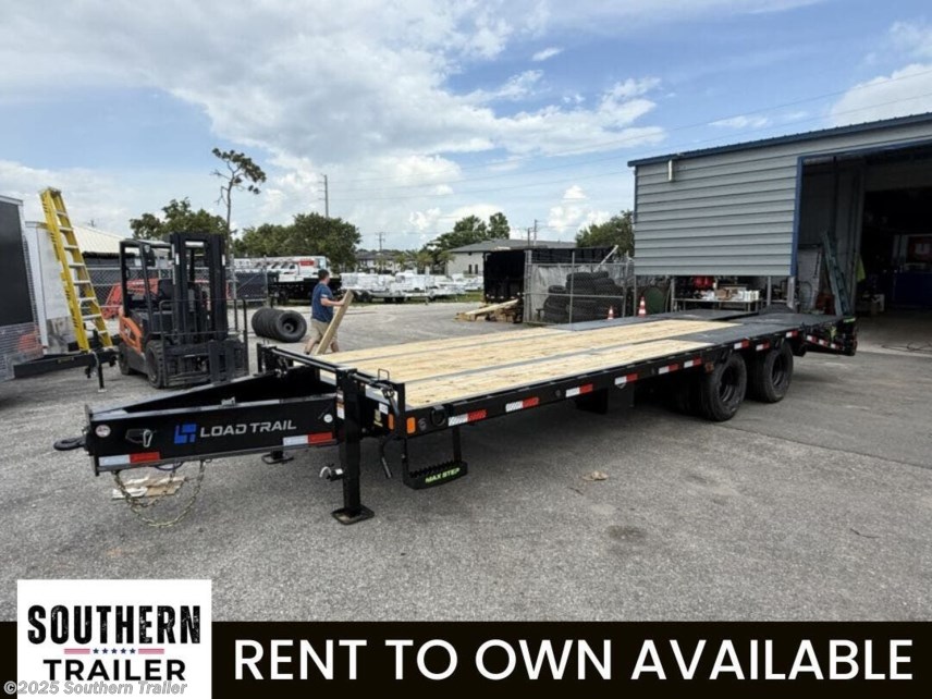 New 2025 Load Trail PP 102X25 Deckover Equipment Trailer w/MAX Ramps 24K available in Englewood, Florida
