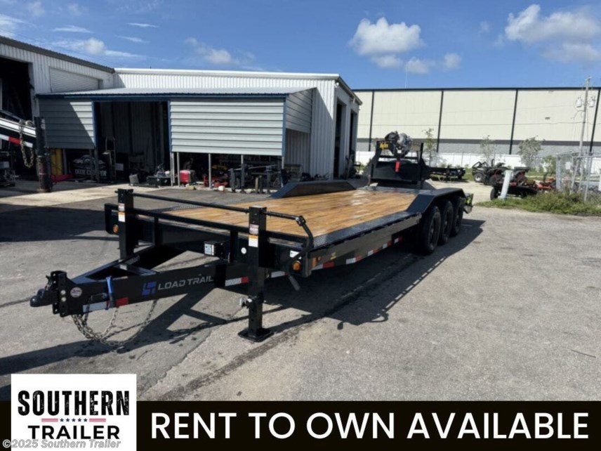 New 2025 Load Trail CH 102X24 Triple Axle Equipment Trailer 21K GVWR available in Englewood, Florida