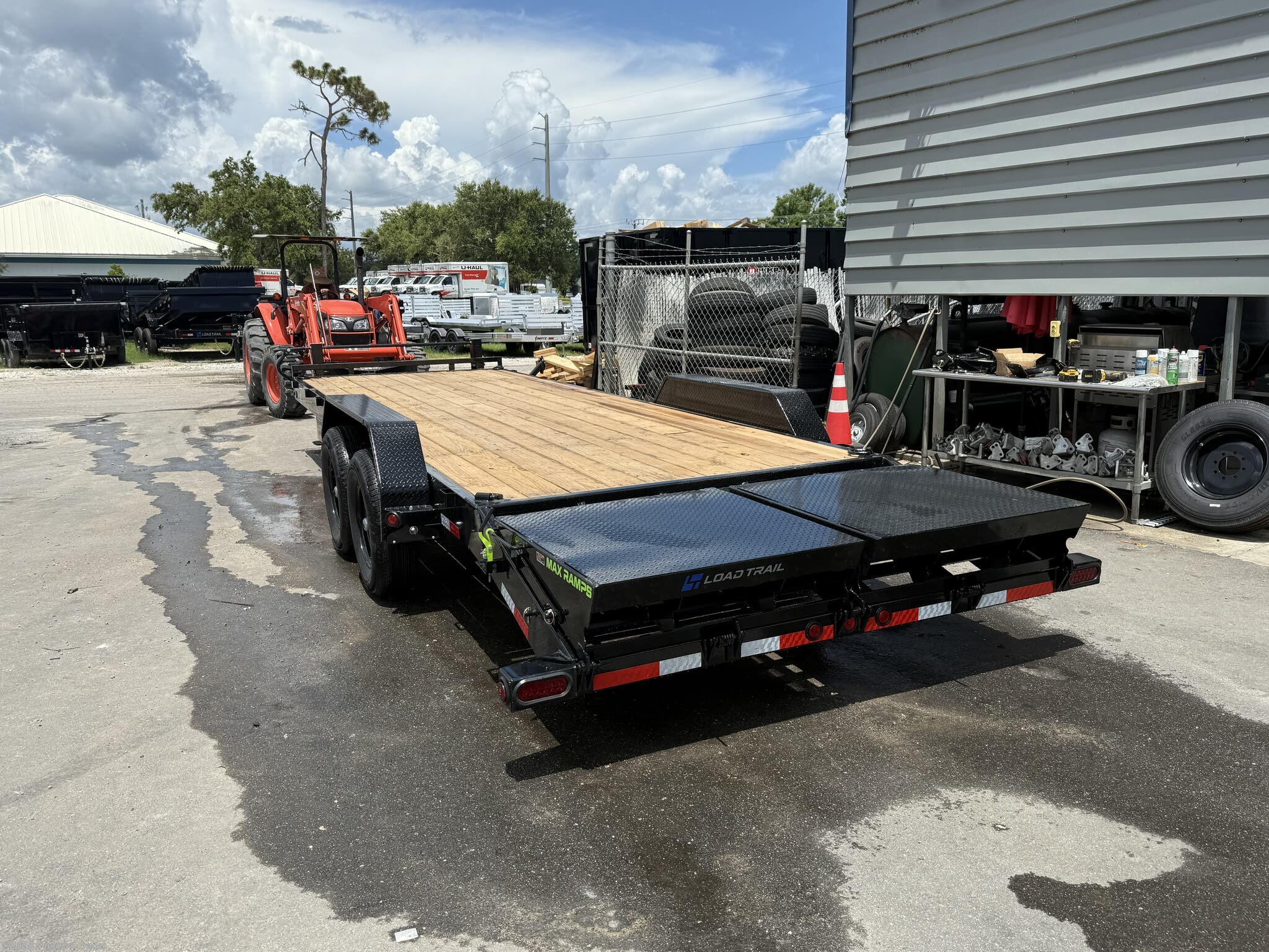 New 2025 Load Trail CH 83X24 Equipment Trailer w/MAX Ramps 14K GVWR available in Englewood, Florida