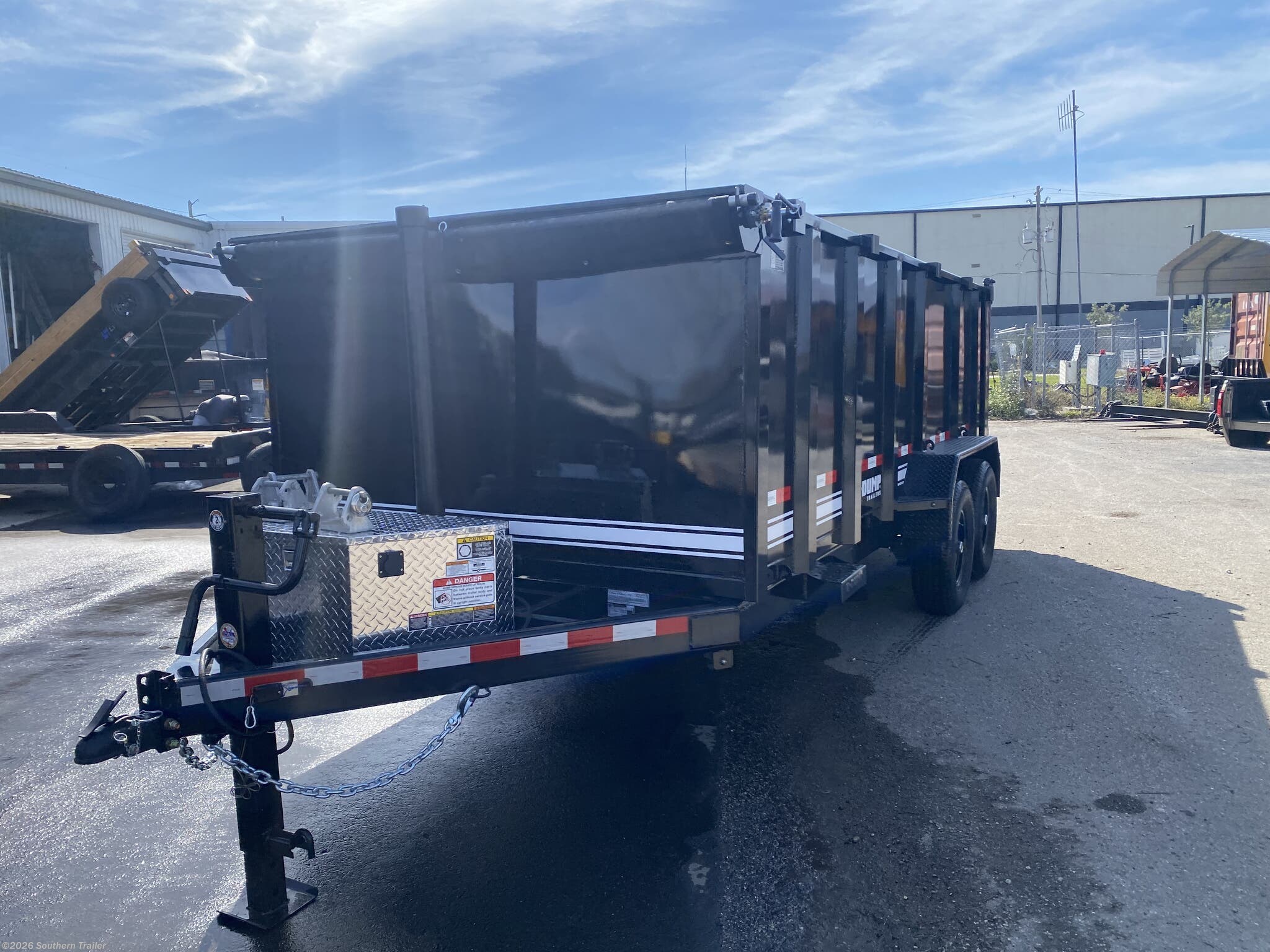 2025 U-Dump 83X16X48" Low Pro Dump W/Tarp 14K GVWR - New Dump Trailer for sale by Southern Trailer in Englewood, Florida