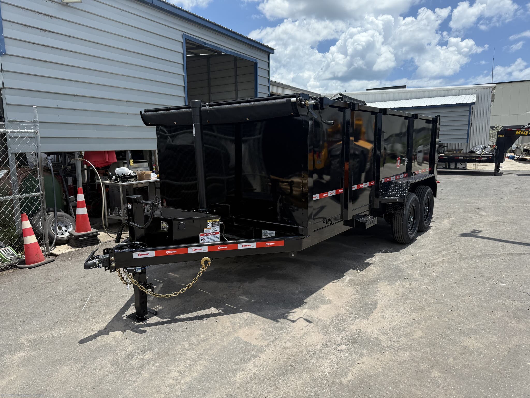 2025 U-Dump 83X16X48&quot; Low Pro Dump W/Tarp 14K GVWR - New Dump Trailer for sale by Southern Trailer in Englewood, Florida