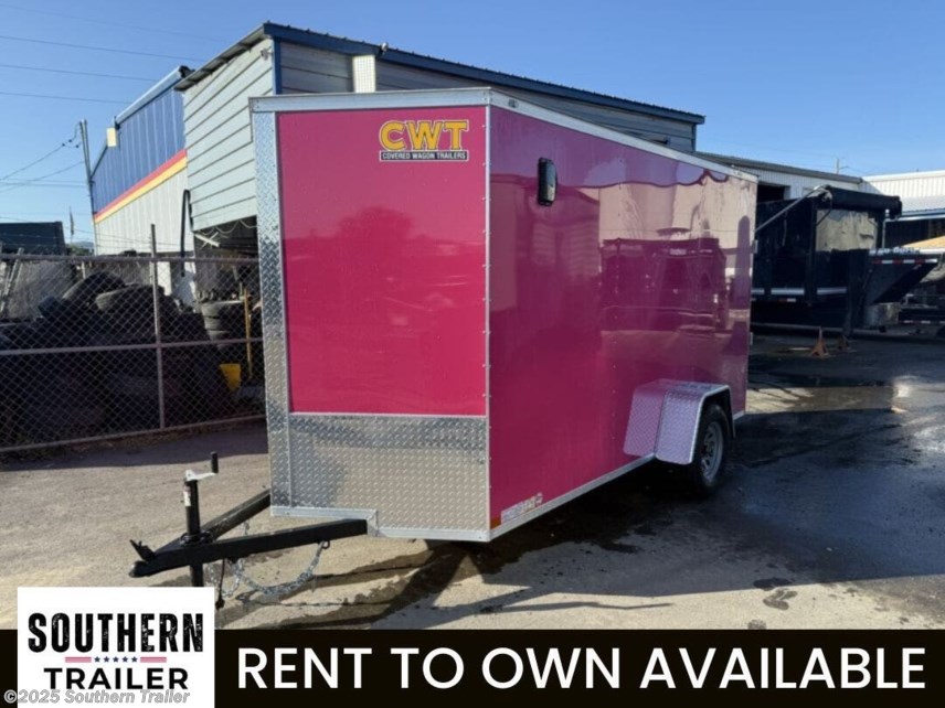 New 2025 Covered Wagon 6X12 Single Axle Enclosed Cargo Trailer 2990 GVWR available in Englewood, Florida