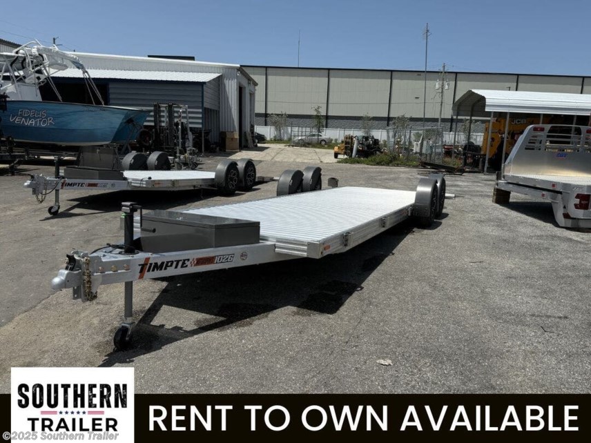 New 2026 Timpte 26&apos; EZ Load Car Hauler Tilt Trailer 9990 GVWR available in Englewood, Florida