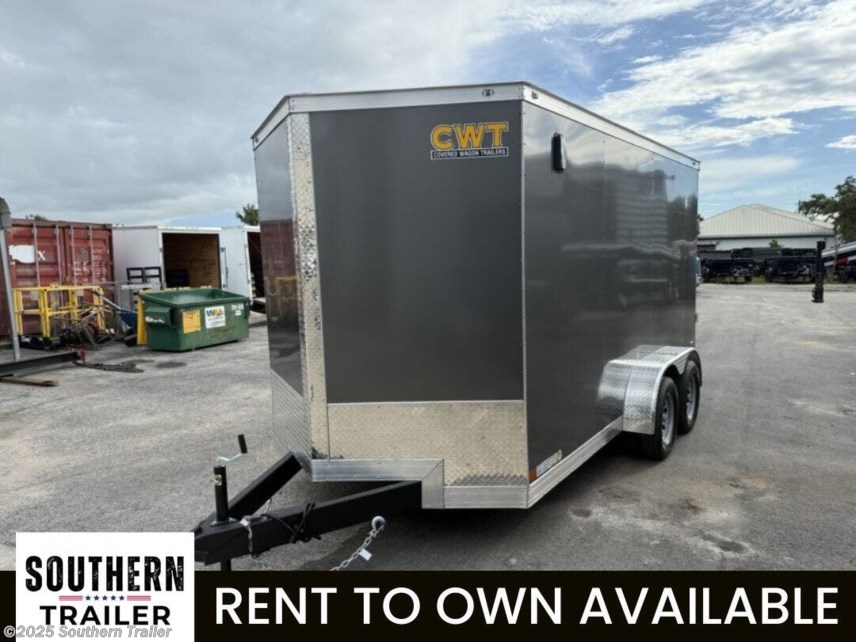 New 2025 Covered Wagon Goldmine 7X14 Tandem Axle Enclosed Cargo Trailer 7K GVWR available in Englewood, Florida