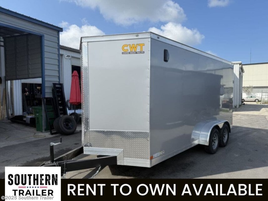 New 2025 Covered Wagon 7X16 Extra Tall Enclosed Cargo Trailer 7K GVWR available in Englewood, Florida