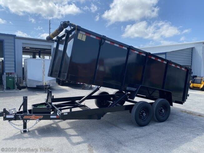 2025 Down 2 Earth 82X14X4 Tall Sided Dump W/Tarp 7GA Floor 14K GVWR - New Dump Trailer for sale by Southern Trailer in Englewood, Florida