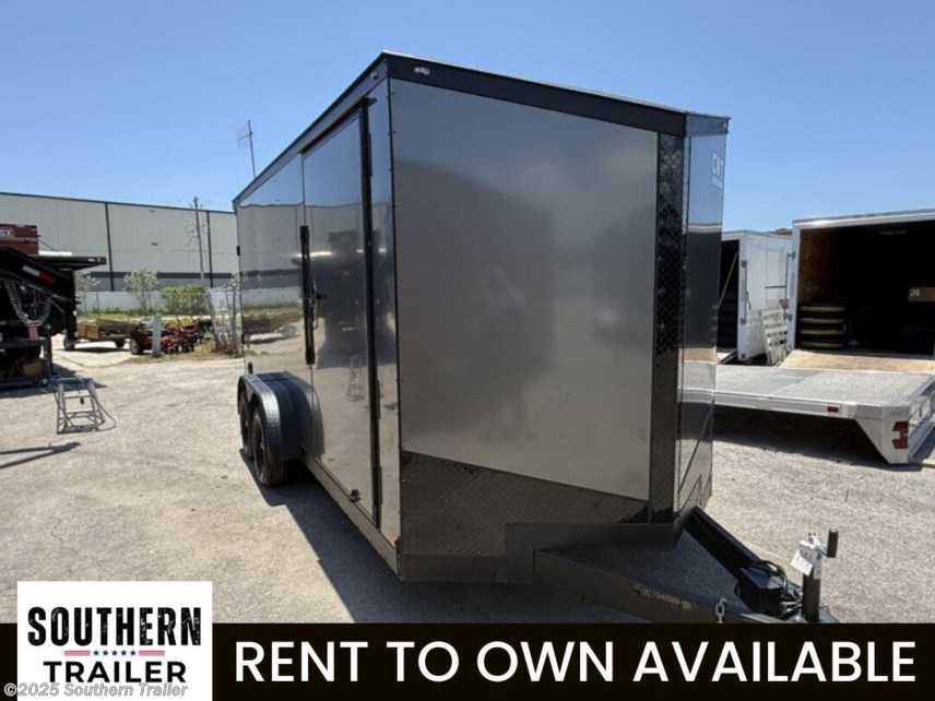 New 2025 Covered Wagon 7X16 Extra Tall Upgraded Enclosed Trailer 7K GVWR available in Englewood, Florida