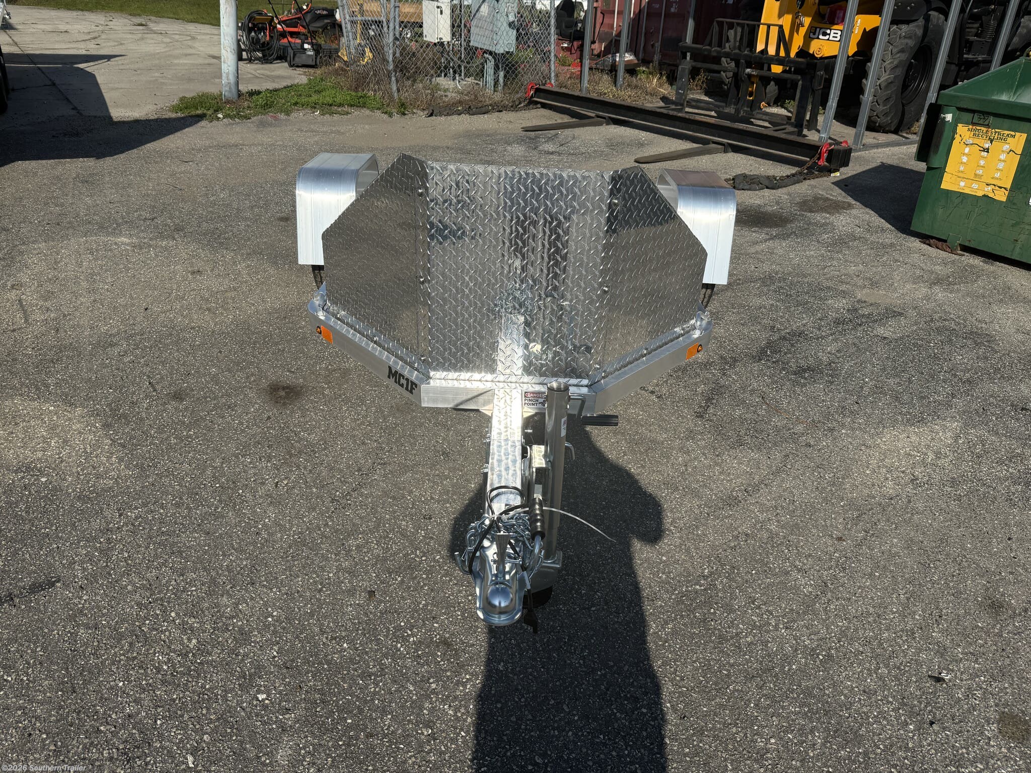 2026 MC1F-S-R Aluminum Folding Motorcycle Trailer by Aluma from Southern Trailer in Englewood, Florida