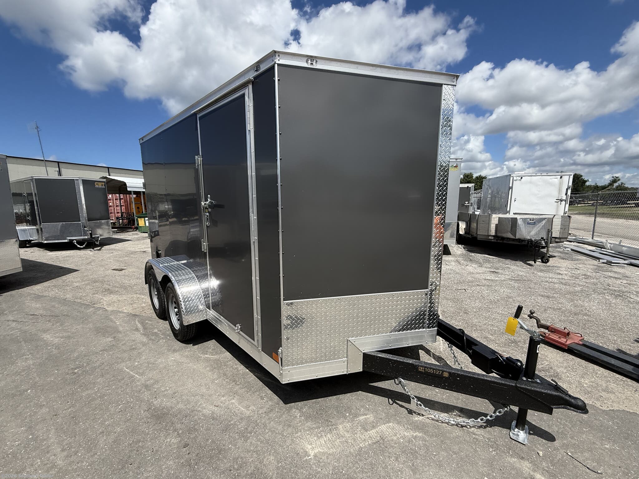 2026 Covered Wagon 7X12 Tandem Axle Enclosed Cargo 7K GVWR - New Cargo Trailer for sale by Southern Trailer in Englewood, Florida