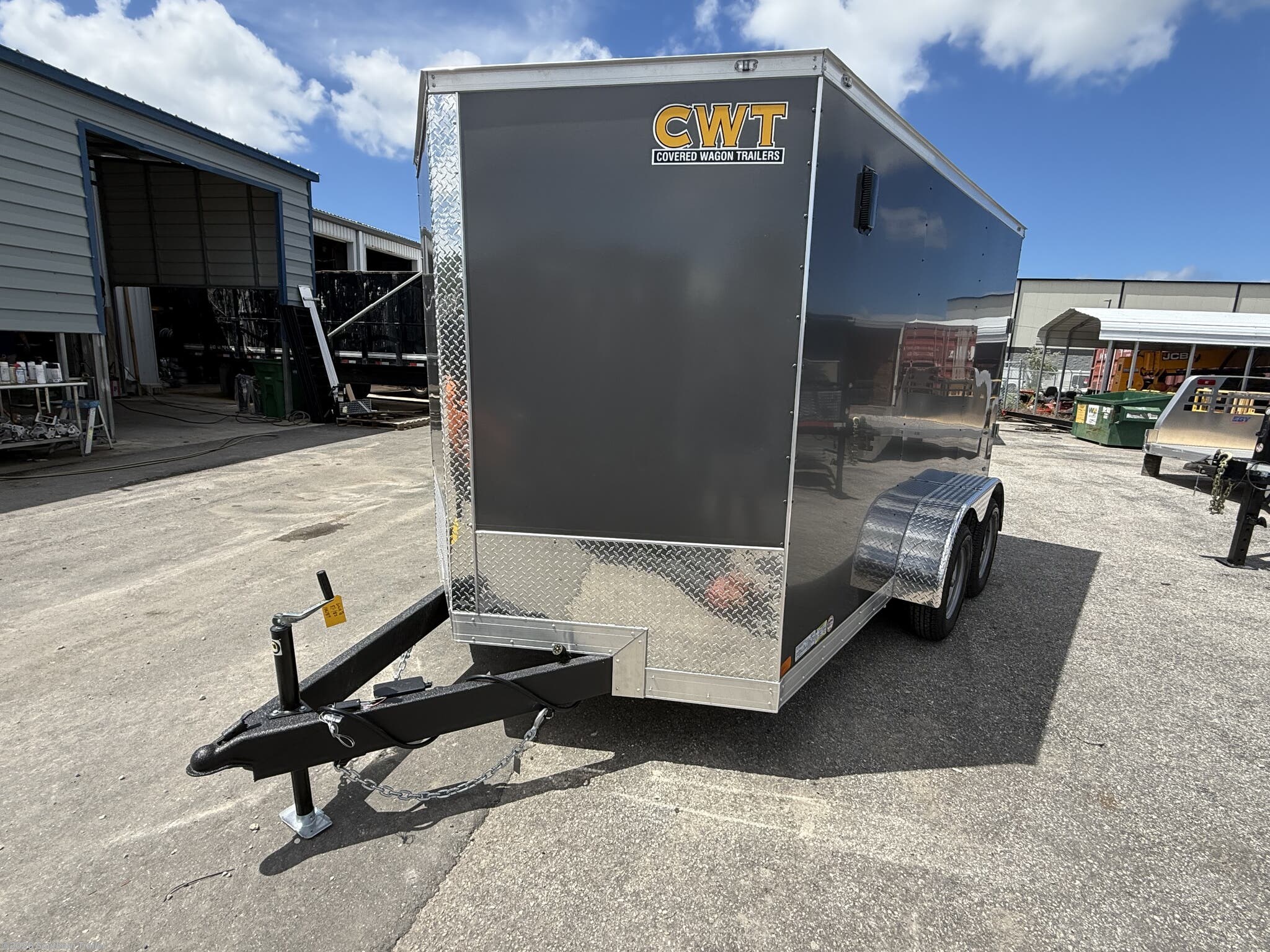 New 2026 Covered Wagon 7X12 Tandem Axle Enclosed Cargo 7K GVWR available in Englewood, Florida