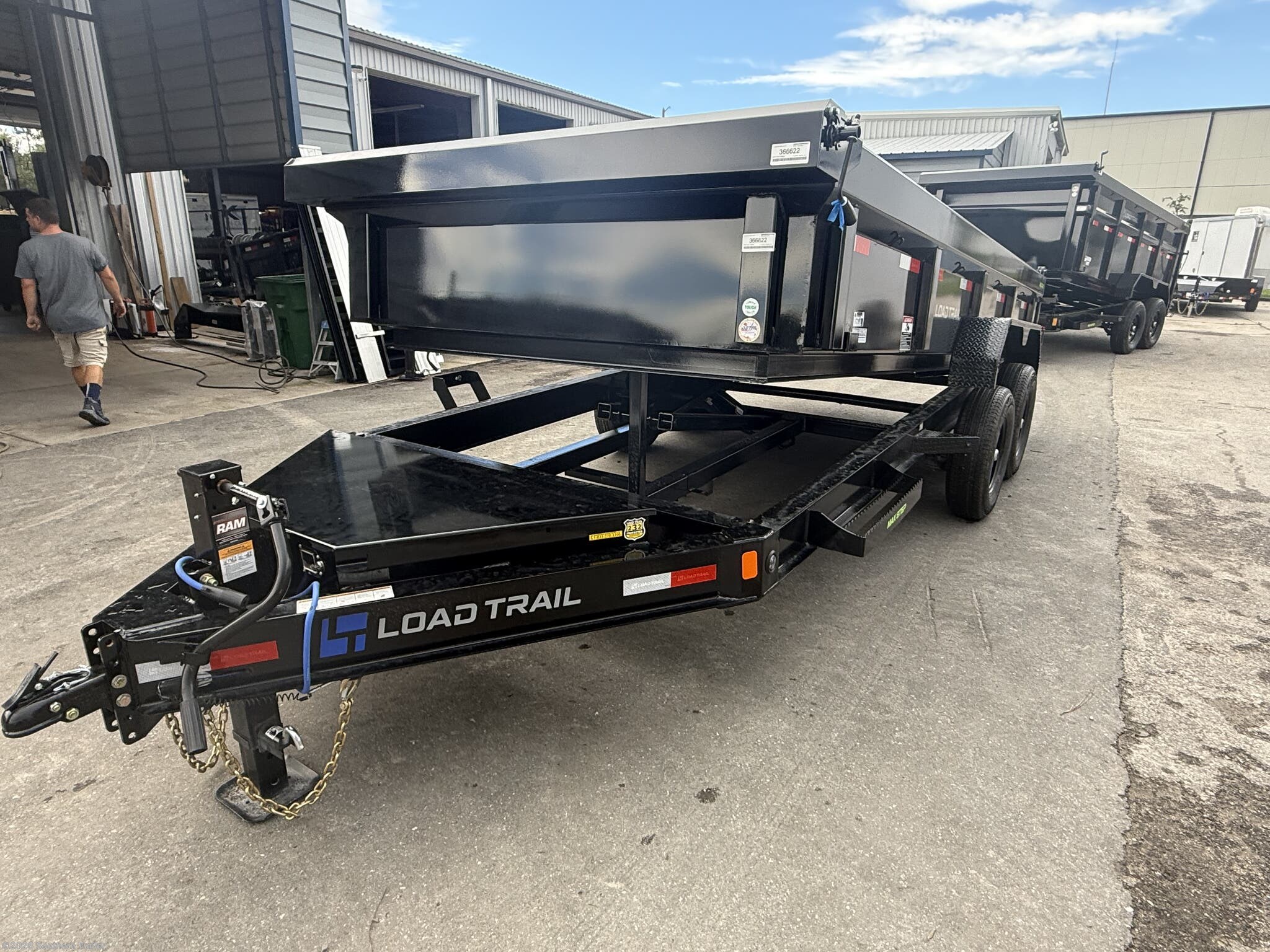 New 2026 Load Trail DL 83X16X2 Low Pro Dump Trailer 14K GVWR available in Englewood, Florida