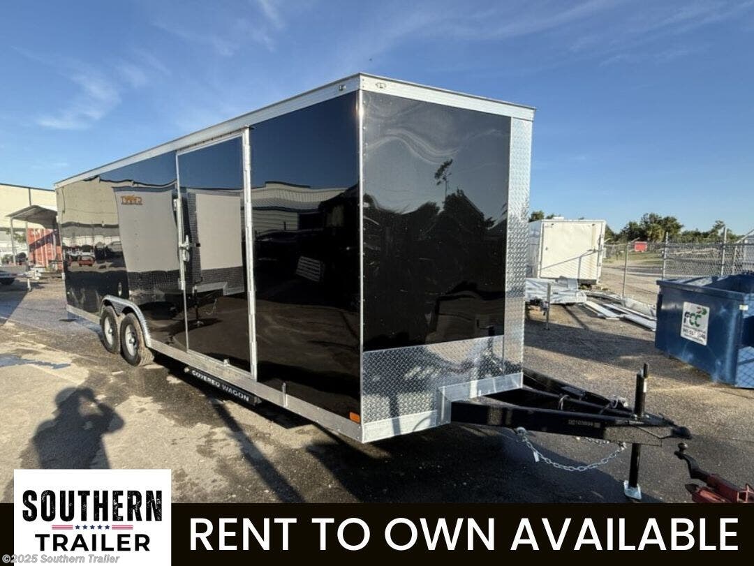 2026 Covered Wagon 8.5X24 Extra Tall Enclosed Cargo Trailer 9990 GVWR