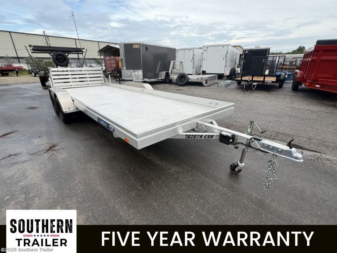 2026 Aluma 7820ESA-TA 20' Aluminum Utility Trailer 7K GVWR