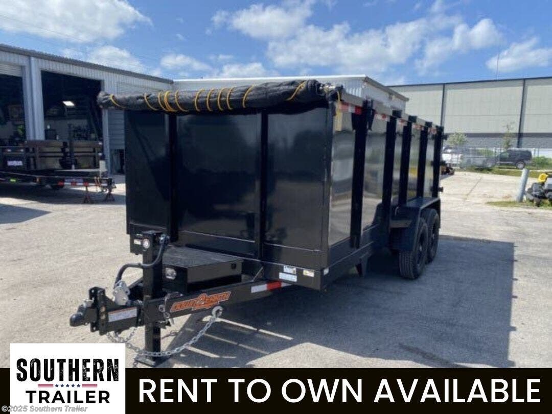 2025 Down 2 Earth 82X16X4 Dump Trailer 7GA Floor 14K GVWR