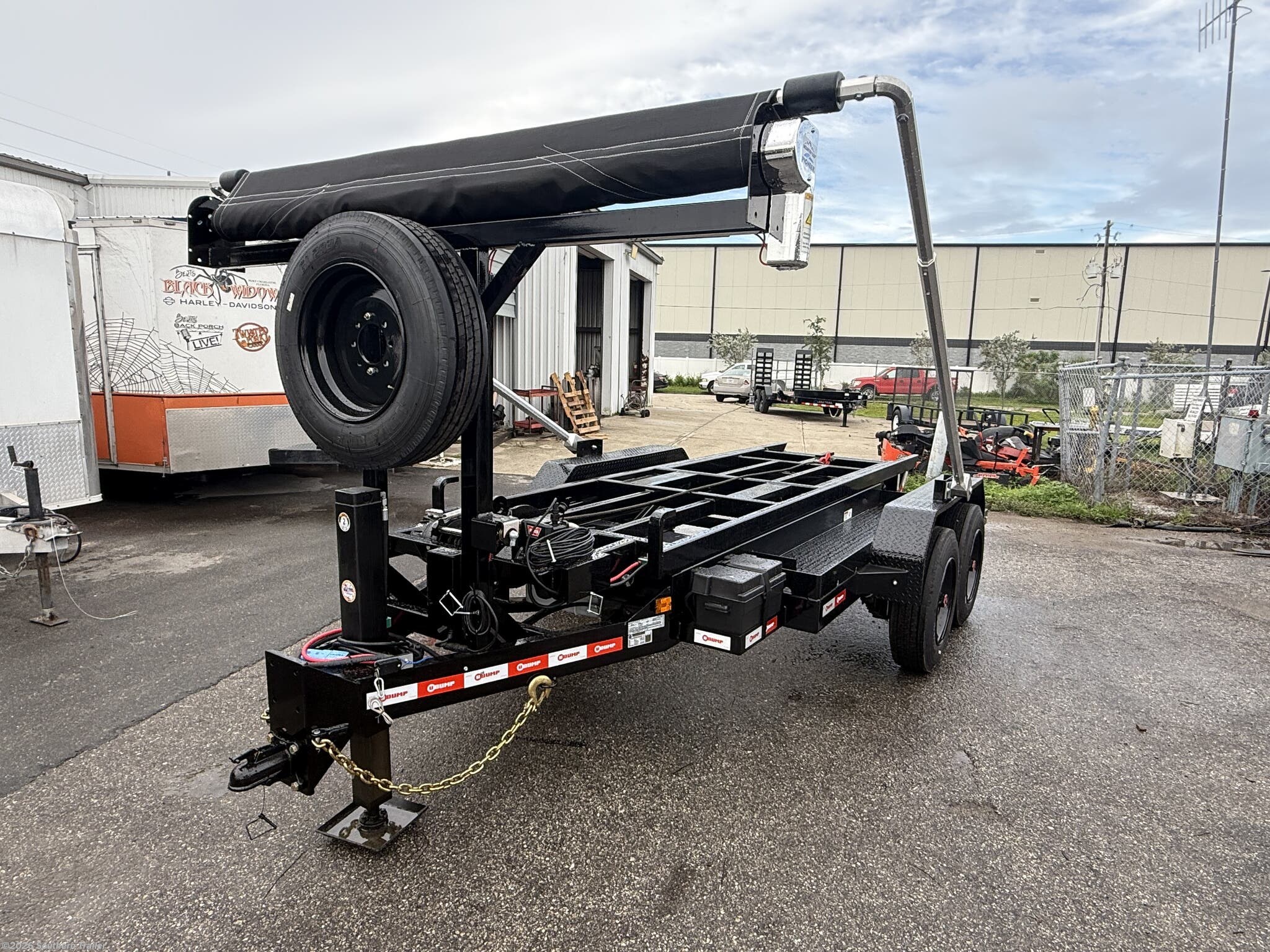 New 2025 U-Dump 16K Roll Off Dump Trailer Frame Only available in Englewood, Florida