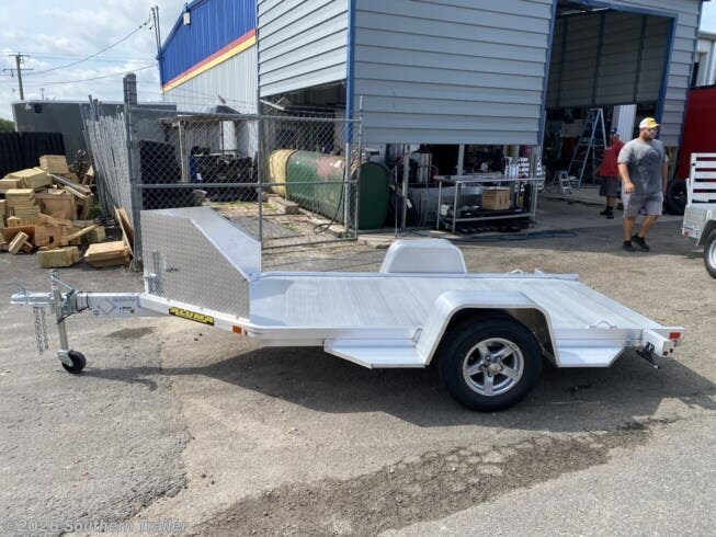 New 2026 Aluma MC10S-R Aluminum Motorcycle Trailer available in Englewood, Florida