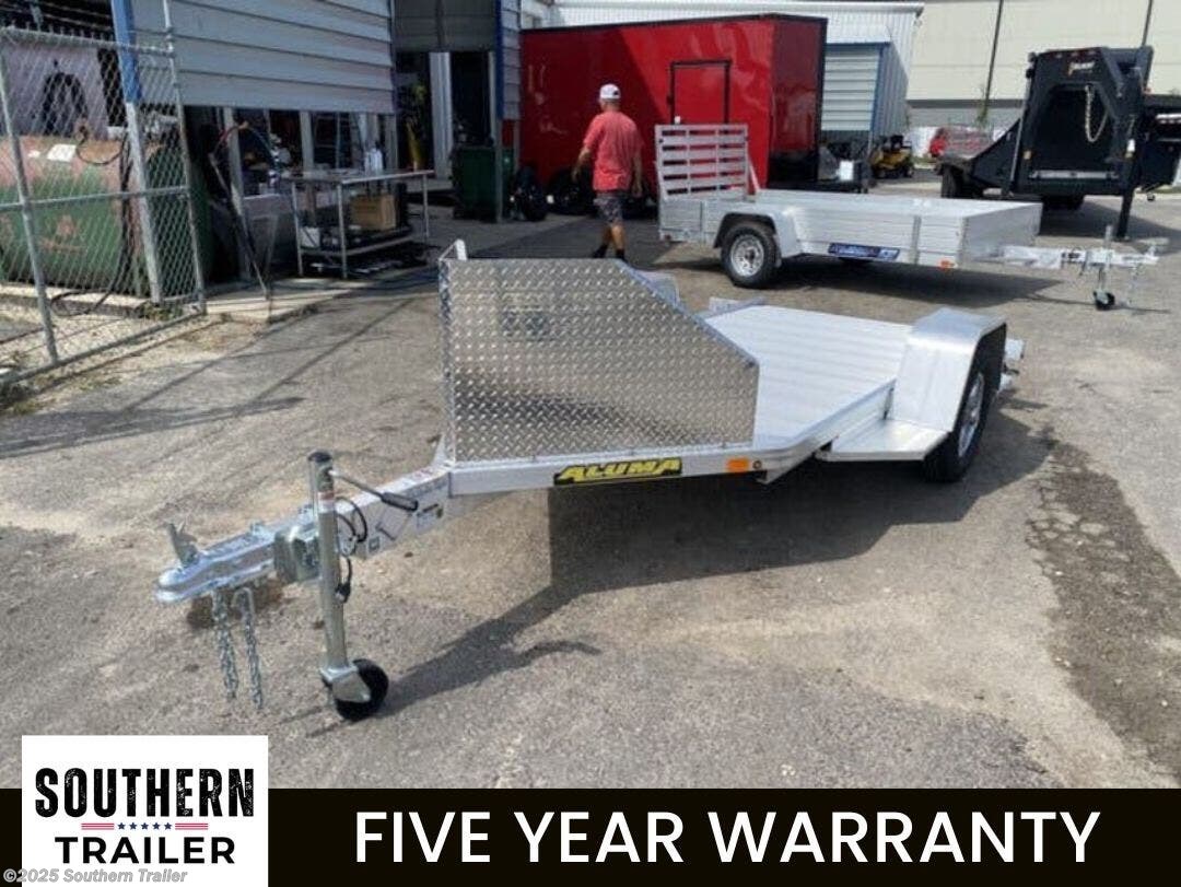 2026 Aluma MC10S-R Aluminum Motorcycle Trailer
