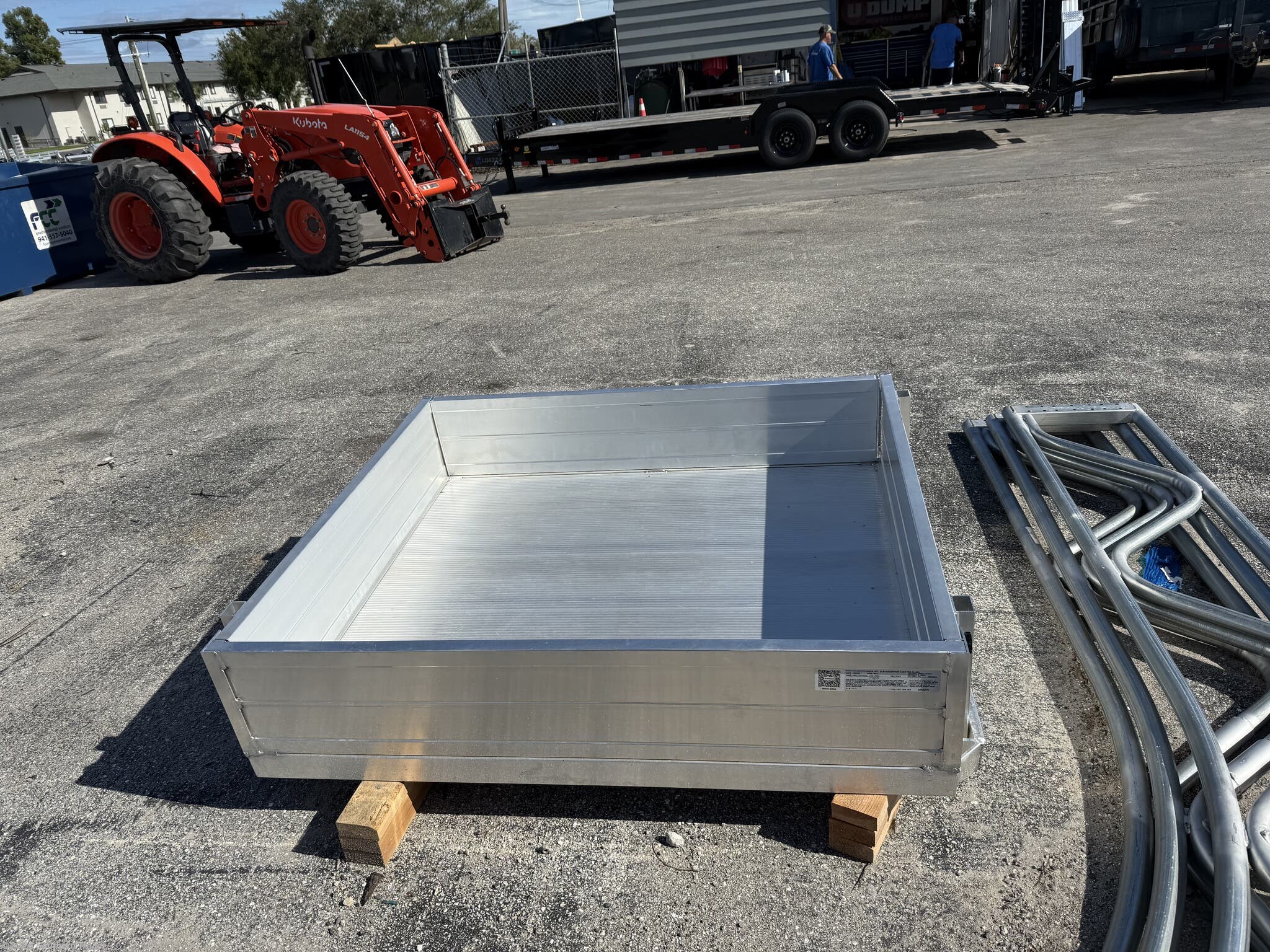 2025 Aluma 6048 UTV Aluminum Flatbed - New Flat Bed Body for sale by Southern Trailer in Englewood, Florida