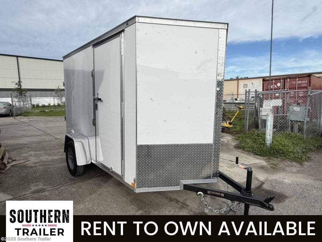 2026 Covered Wagon 6X10 Single Axle Enclosed Cargo Trailer 2990 GVWR