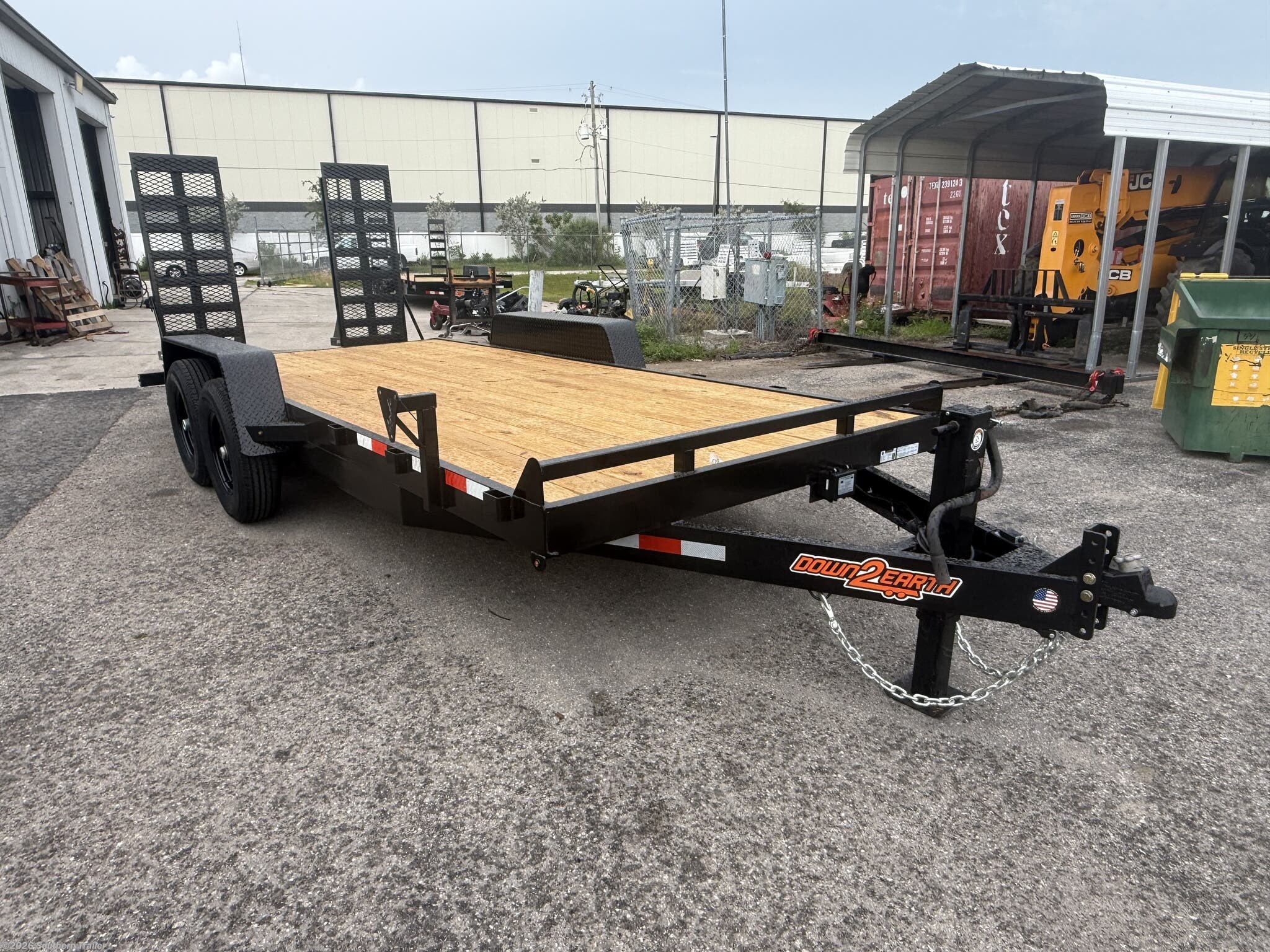 2026 Down 2 Earth 82X18 Equipment Trailer 14000 LB GVWR - New Equipment Trailer for sale by Southern Trailer in Englewood, Florida
