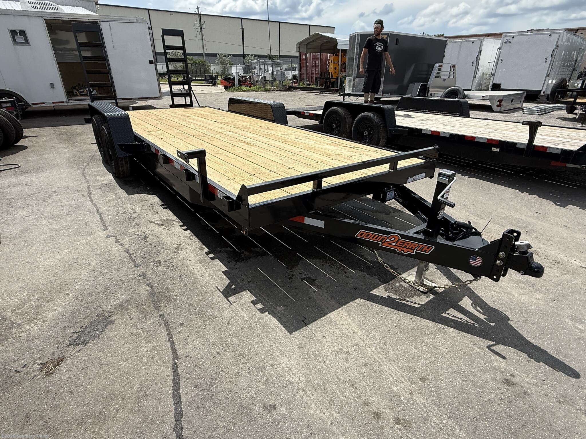 2026 Down 2 Earth 82X20 Equipment Trailer 9990 GVWR - New Equipment Trailer for sale by Southern Trailer in Englewood, Florida