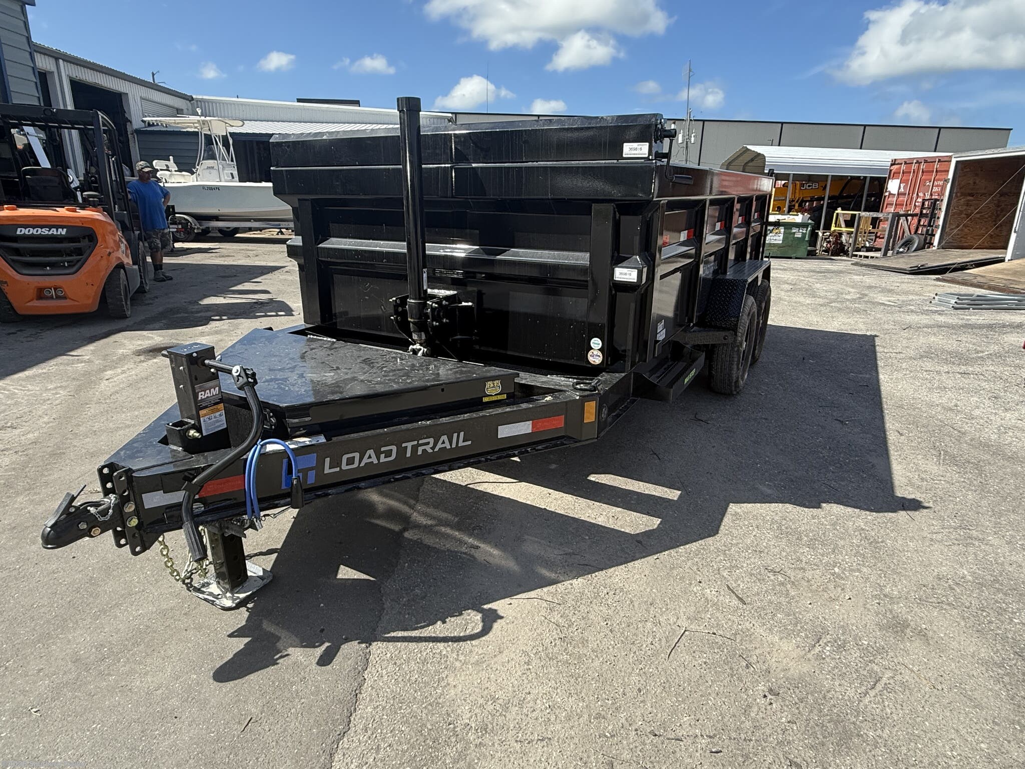 New 2026 Load Trail DL 83X14X3 Telescopic Dump w/7GA Floor 14K GVWR available in Englewood, Florida