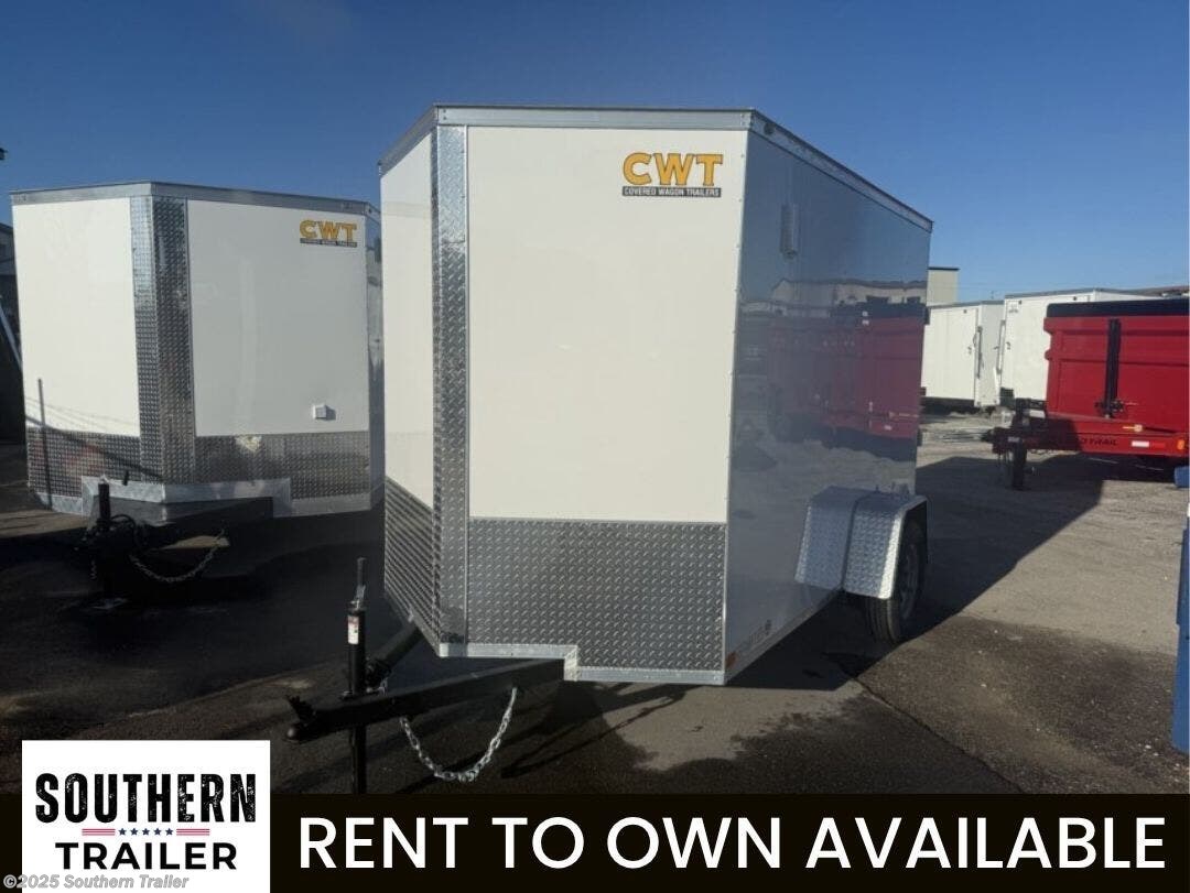 2026 Covered Wagon 6X10 Single Axle Enclosed Cargo Trailer 2990 GVWR