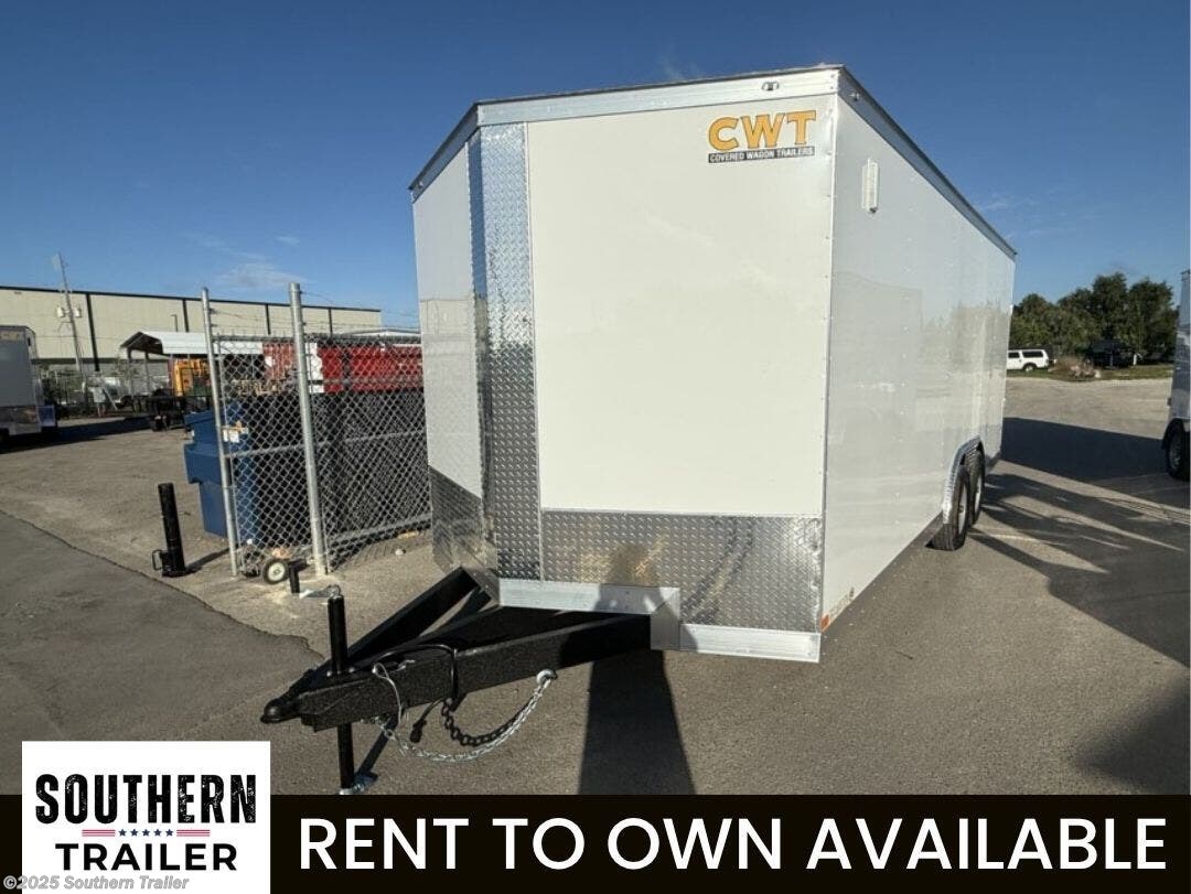 2026 Covered Wagon 8.5X20 Extra Tall Enclosed Cargo Trailer 9990 GVWR