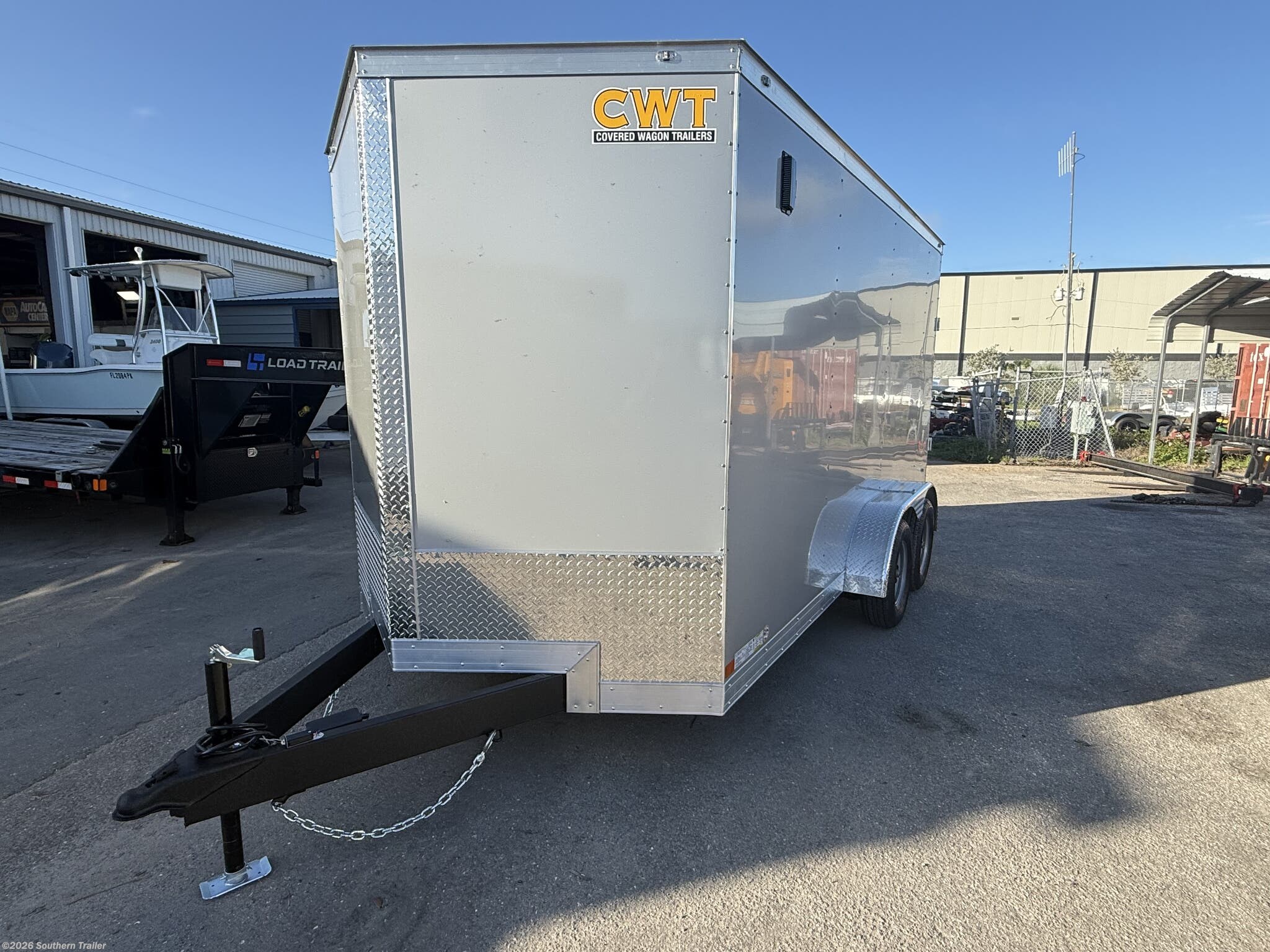 New 2026 Covered Wagon Goldmine 7X14 Tandem Axle Enclosed Cargo Trailer 7K GVWR available in Englewood, Florida