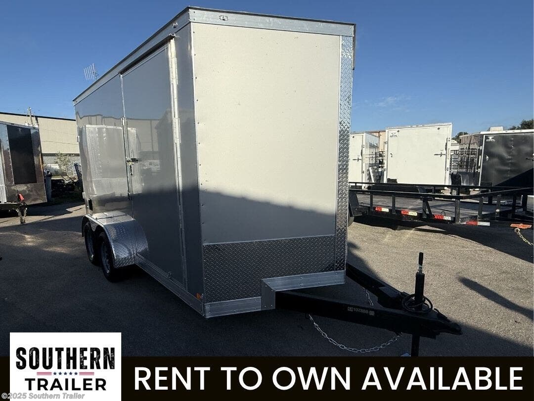 2026 Covered Wagon Goldmine 7X14 Tandem Axle Enclosed Cargo Trailer 7K GVWR