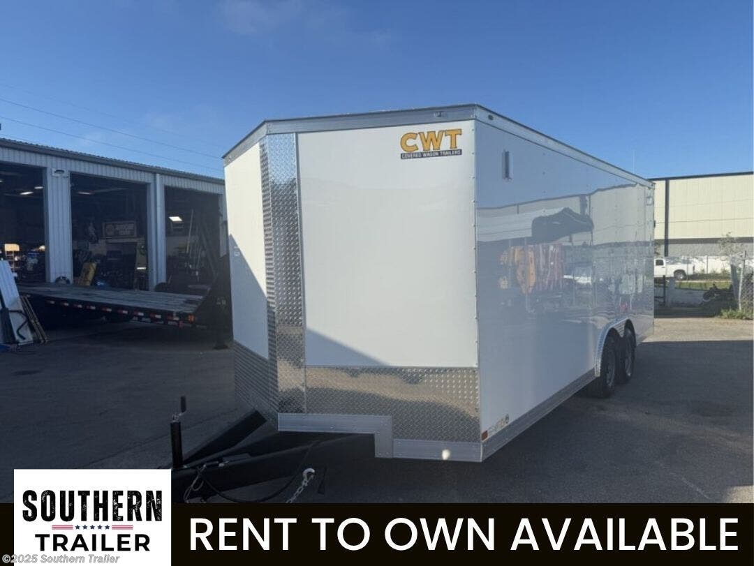 2026 Covered Wagon 8.5X20 Extra Tall Enclosed Cargo Trailer 9990 GVWR