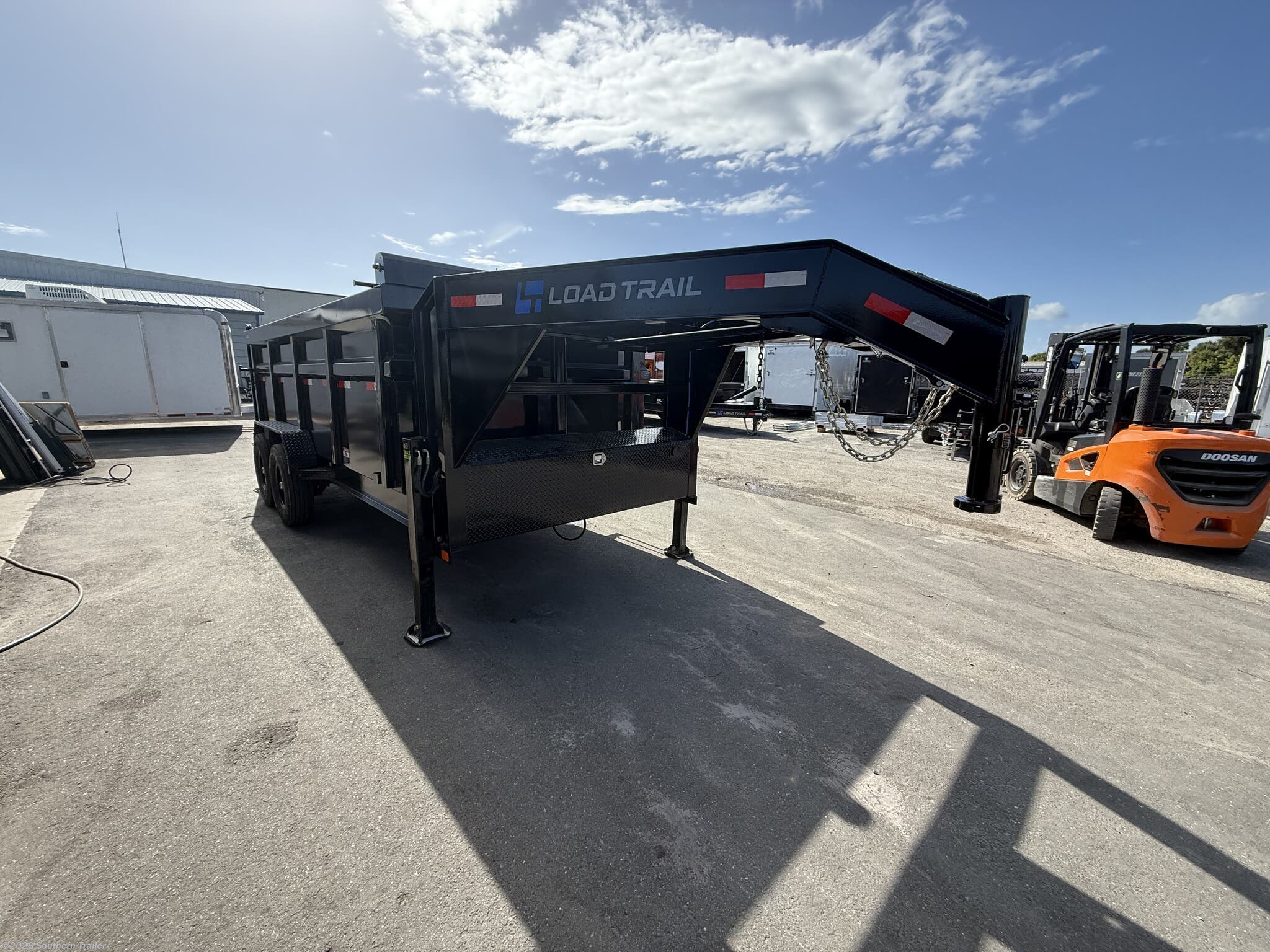 2026 Load Trail DG 83X16X4 Gooseneck Telescopic Low Pro Dump 14K GVWR - New Dump Trailer for sale by Southern Trailer in Englewood, Florida