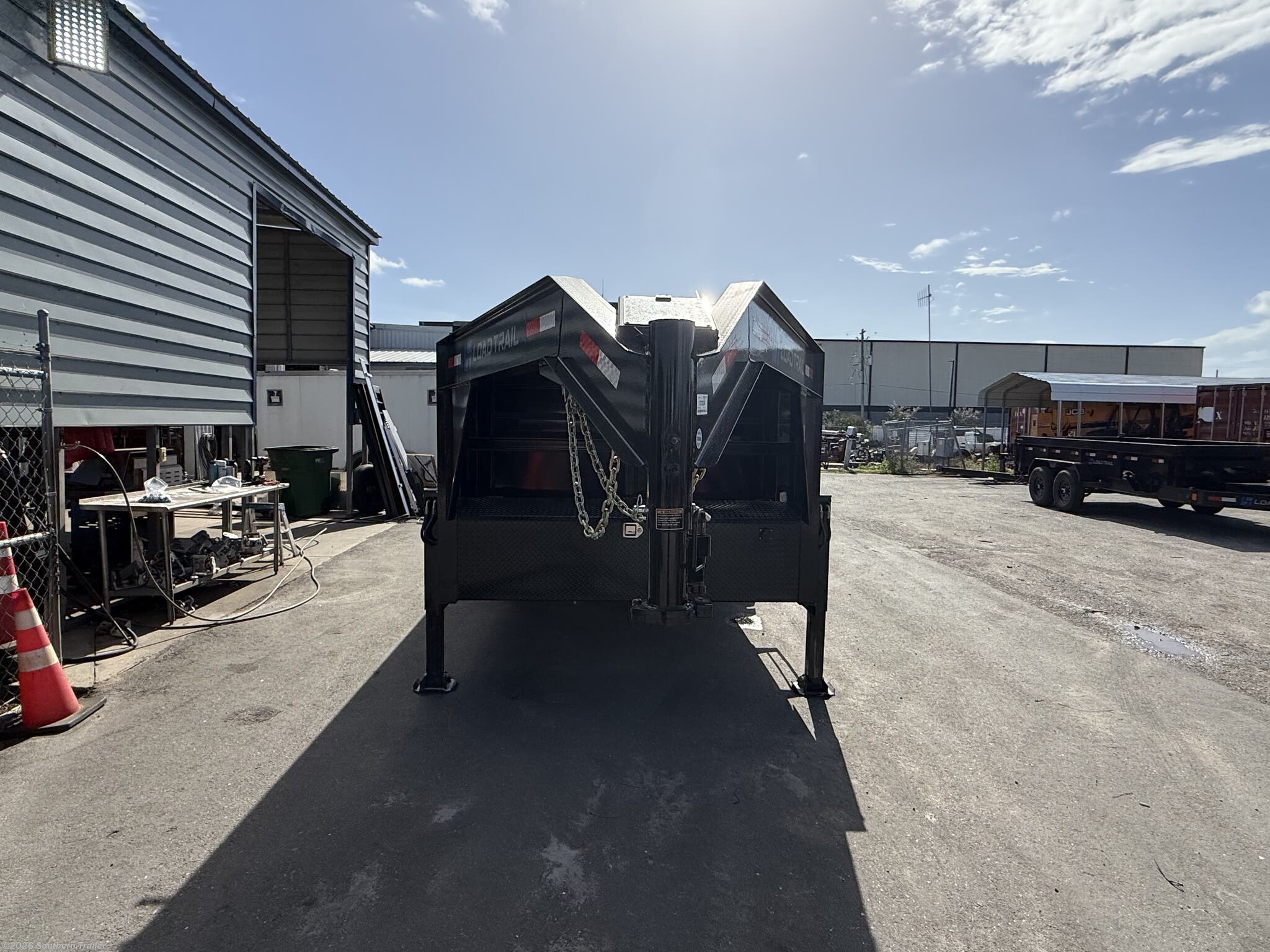 2026 DG 83X16X4 Gooseneck Telescopic Low Pro Dump 14K GVWR by Load Trail from Southern Trailer in Englewood, Florida
