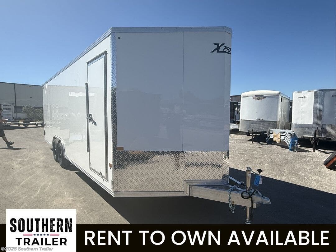 2026 Xpress 8.5X24 Aluminum Enclosed Car Hauler Trailer 9.9K