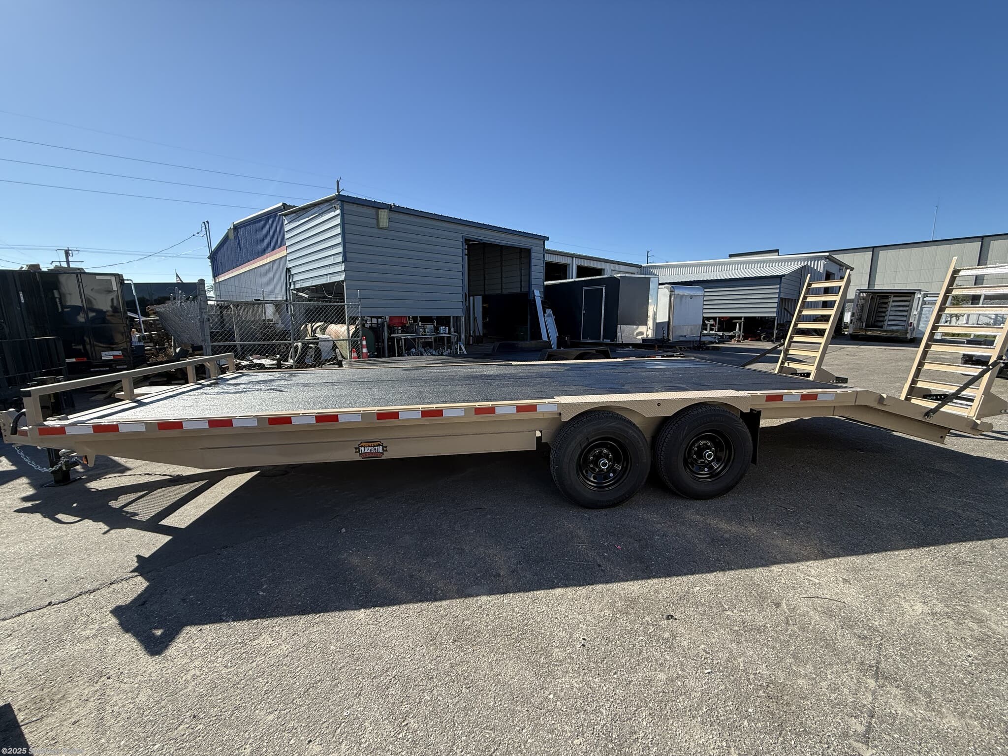 2026 102X24 Deckover Equipment Trailer 14K GVWR by Prospector Trailers from Southern Trailer in Englewood, Florida