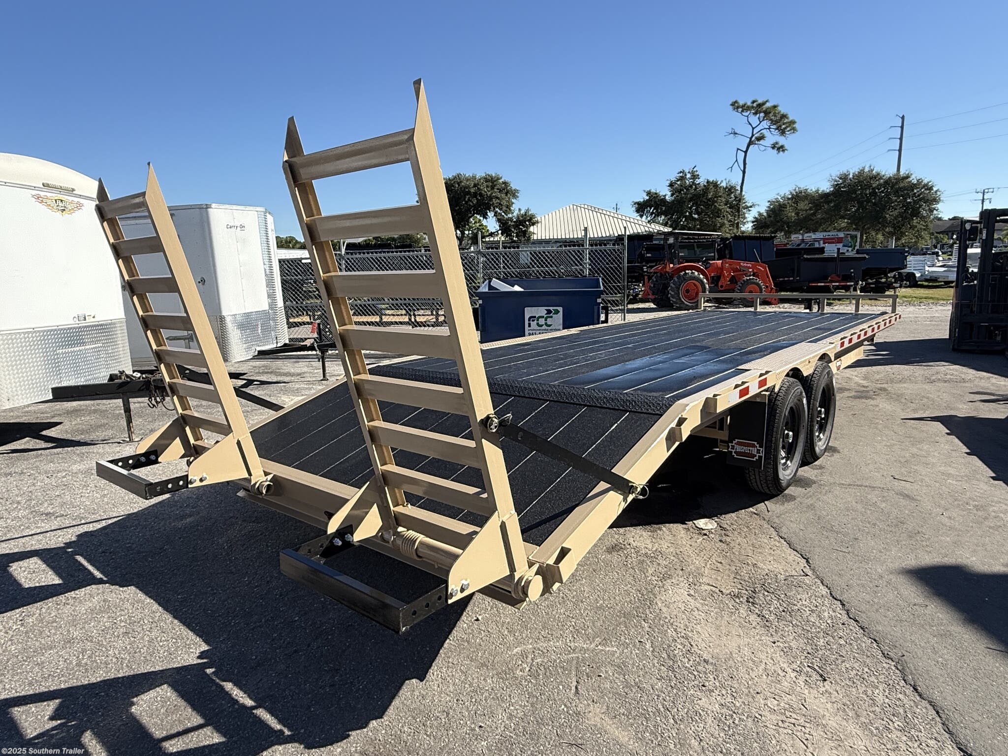 2026 Prospector Trailers 102X24 Deckover Equipment Trailer 14K GVWR - New Equipment Trailer for sale by Southern Trailer in Englewood, Florida