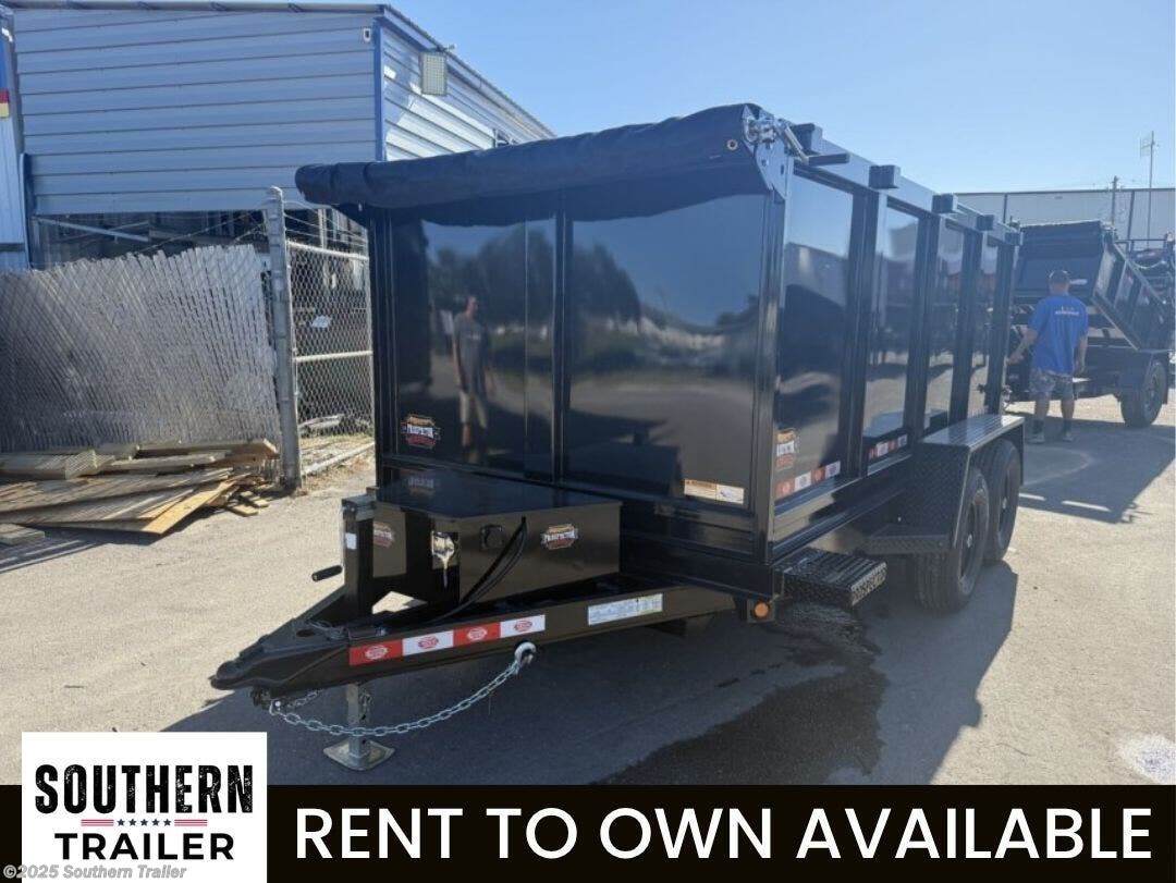 2026 Prospector Trailers 6X12X4 Tandem Axle Dump Trailer 9990 GVWR