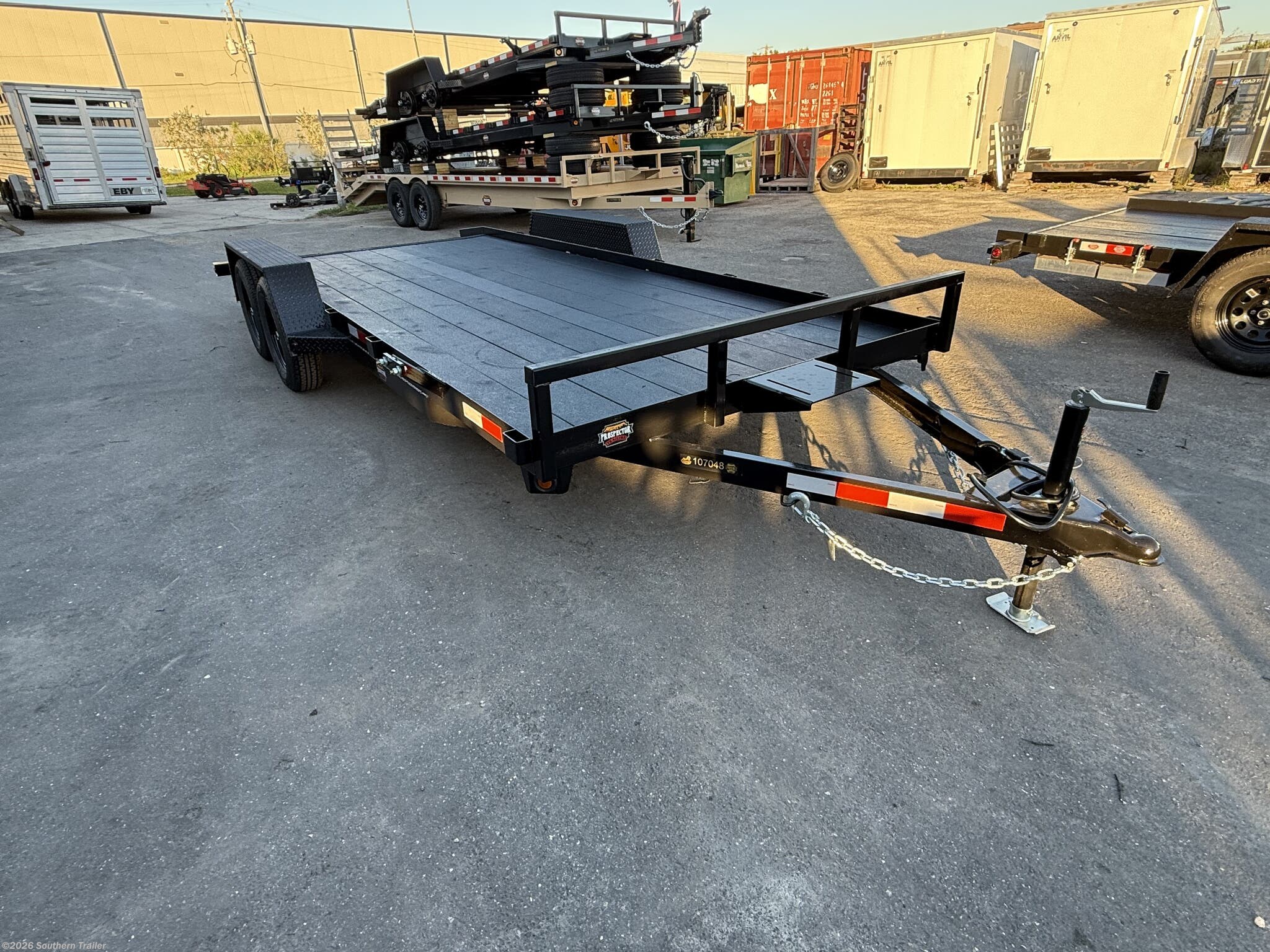 2026 Prospector Trailers 83X18 Car Hauler Trailer 7K GVWR - New Car Hauler Trailer for sale by Southern Trailer in Englewood, Florida