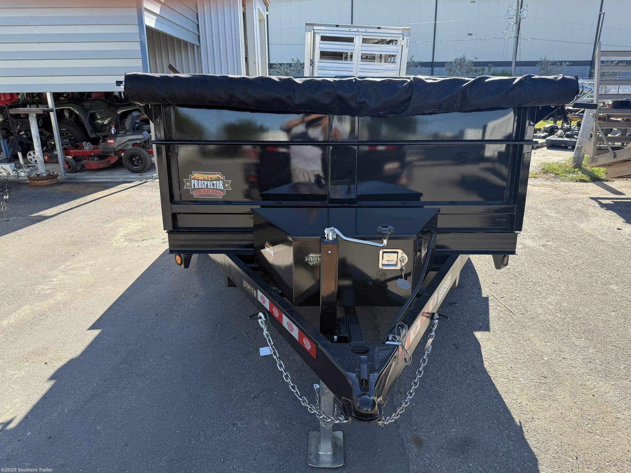 2025 6X12X2 Tandem Axle Dump Trailer 9990 GVWR by Prospector Trailers from Southern Trailer in Englewood, Florida