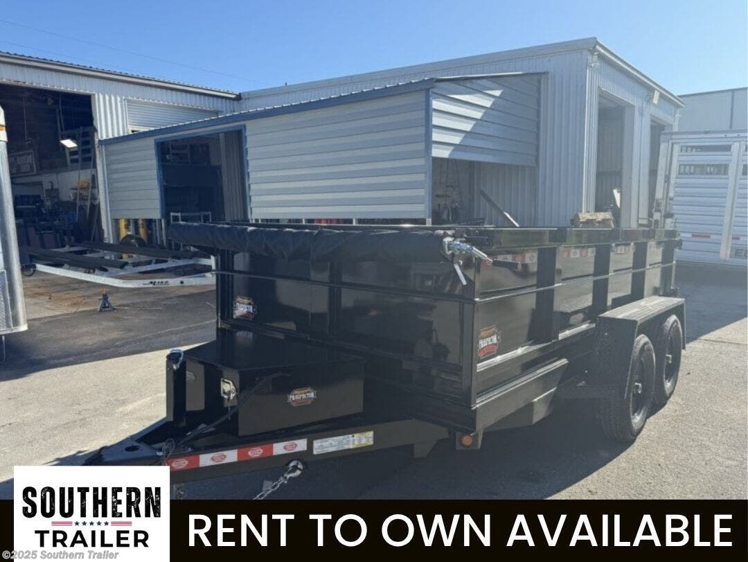 2025 Prospector Trailers 6X12X2 Tandem Axle Dump Trailer 9990 GVWR