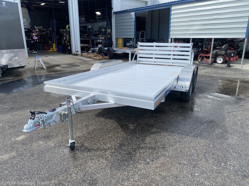 2026 Aluma 7814ESA-TA 14&apos; Aluminum Utility Trailer w/ Bi-Fold Gate 7K GV - New Utility Trailer for sale by Southern Trailer in Englewood, Florida